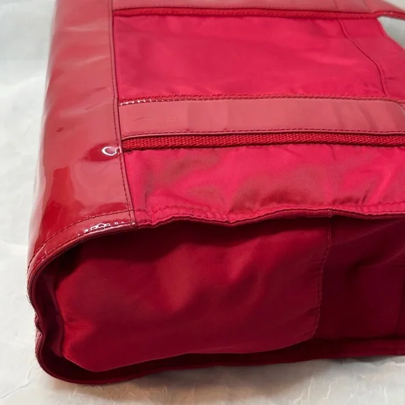 Tory Burch Red Tote Bag
